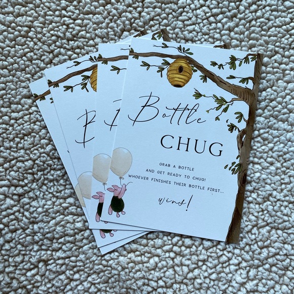 Winnie the Pooh Baby Shower Bundle Pack - Picture 2 of 6